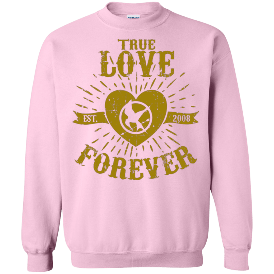 Sweatshirts Light Pink / Small True Love Forever Games Crewneck Sweatshirt
