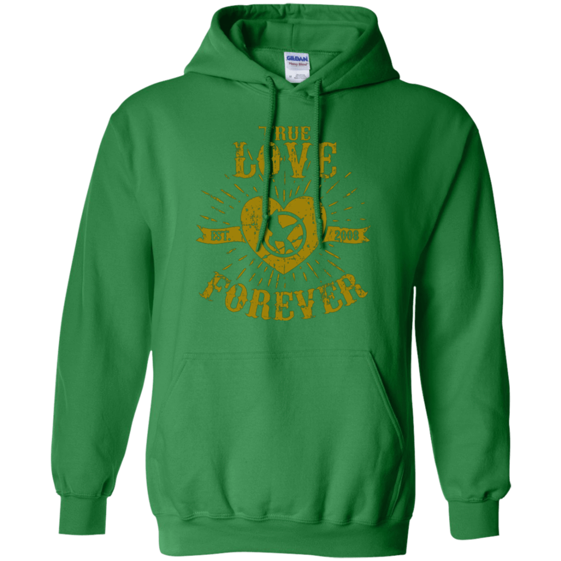 Sweatshirts Irish Green / Small True Love Forever Games Pullover Hoodie