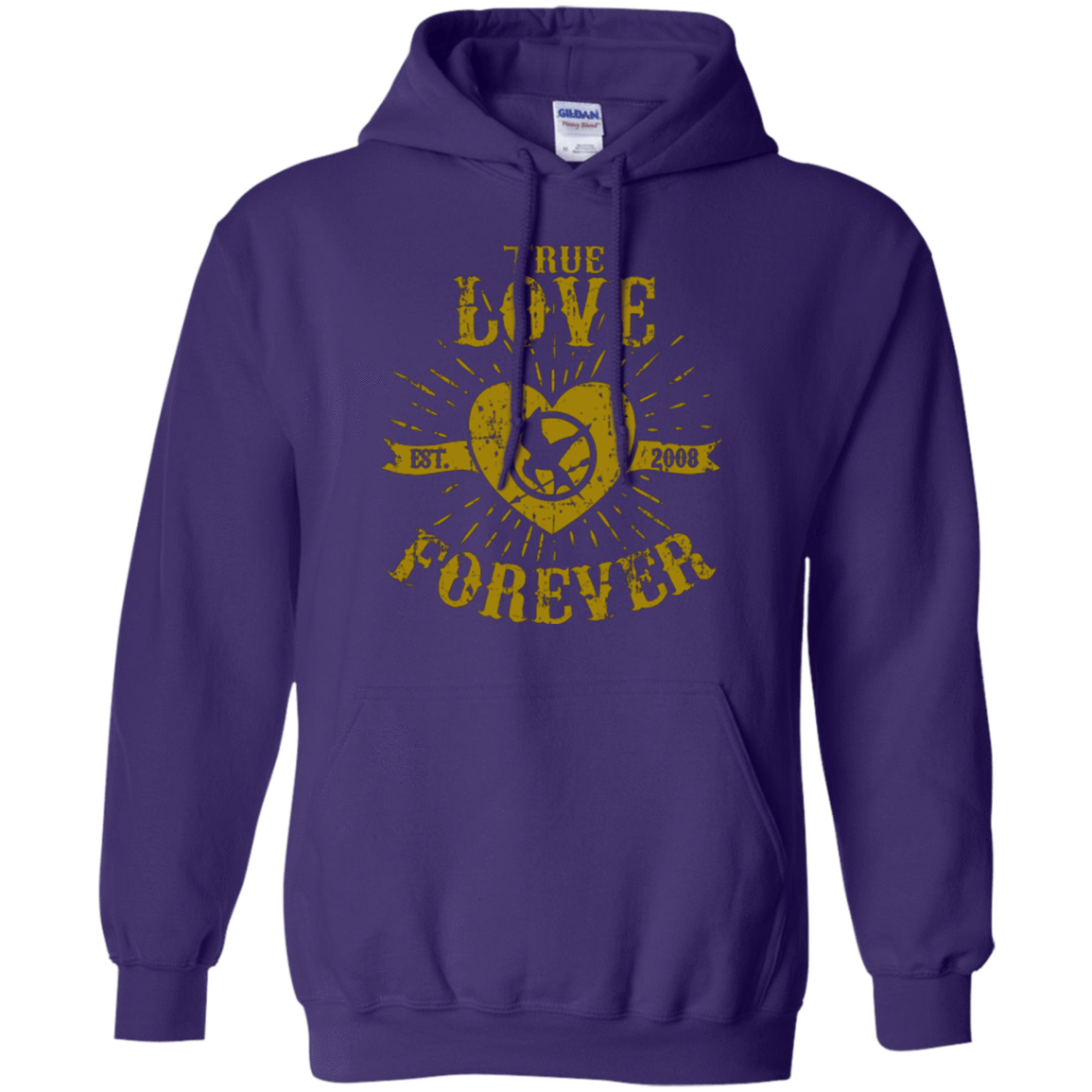 Sweatshirts Purple / Small True Love Forever Games Pullover Hoodie