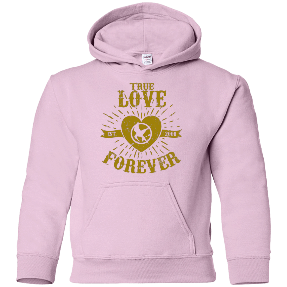 Sweatshirts Light Pink / YS True Love Forever Games Youth Hoodie