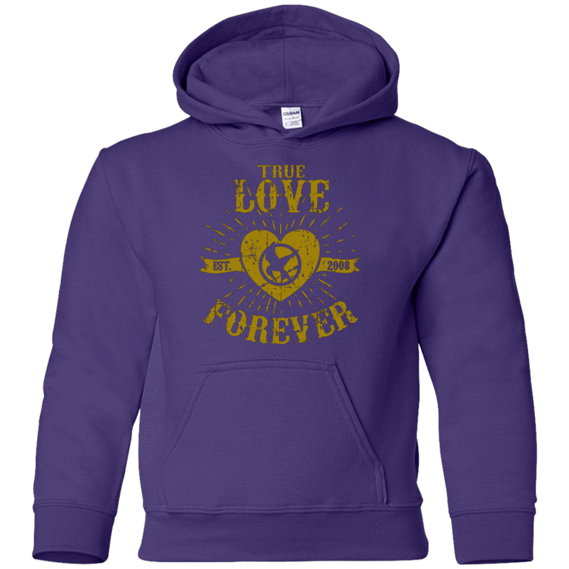 Sweatshirts Purple / YS True Love Forever Games Youth Hoodie