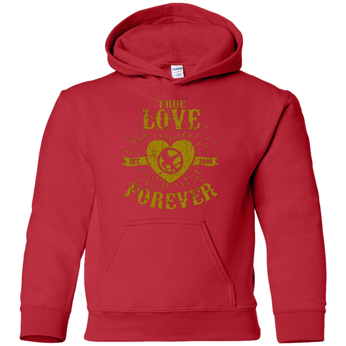 Sweatshirts Red / YS True Love Forever Games Youth Hoodie