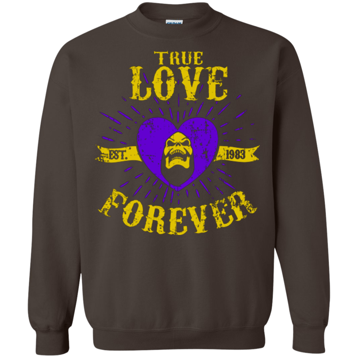 Sweatshirts Dark Chocolate / Small True Love Forever Masters Crewneck Sweatshirt