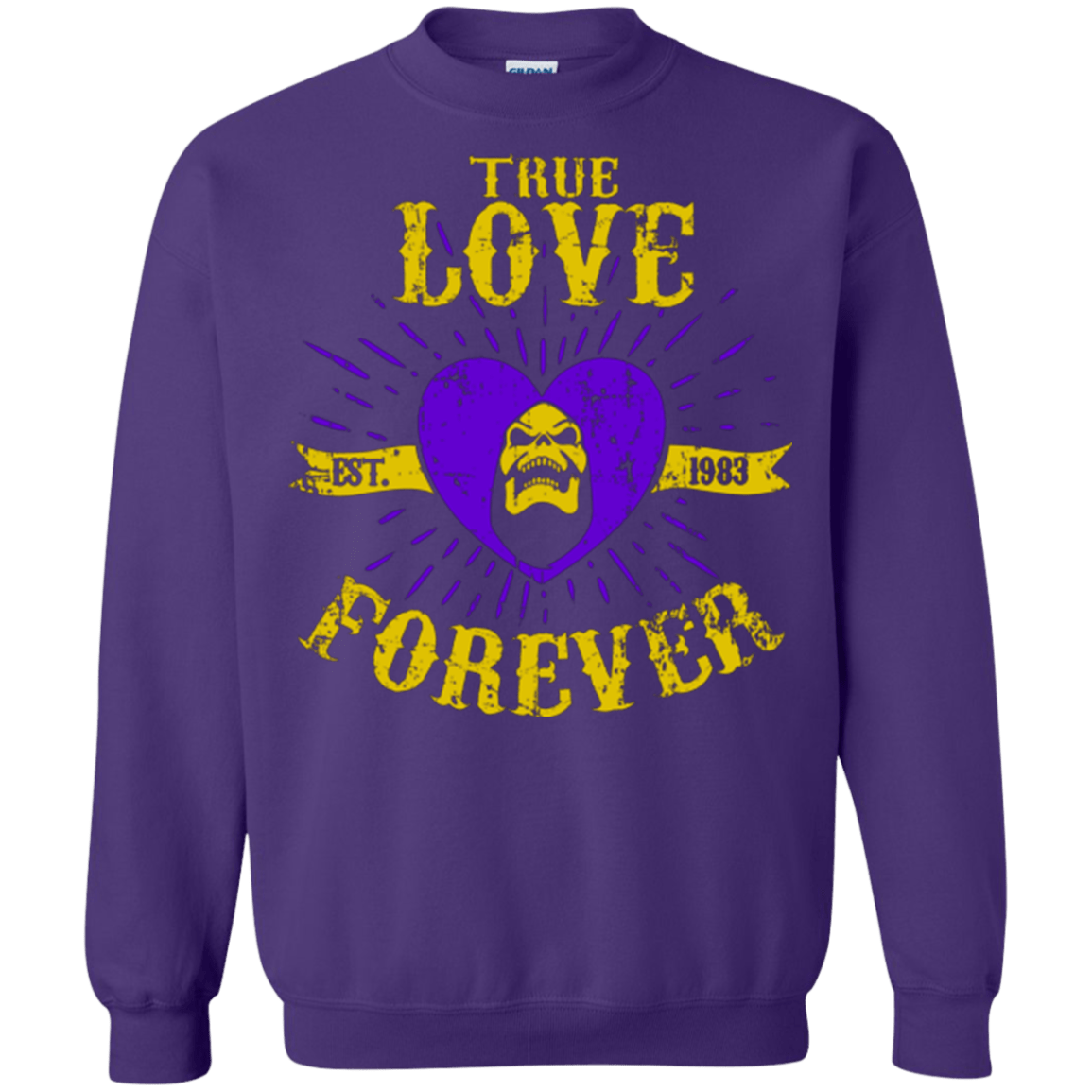 Sweatshirts Purple / Small True Love Forever Masters Crewneck Sweatshirt
