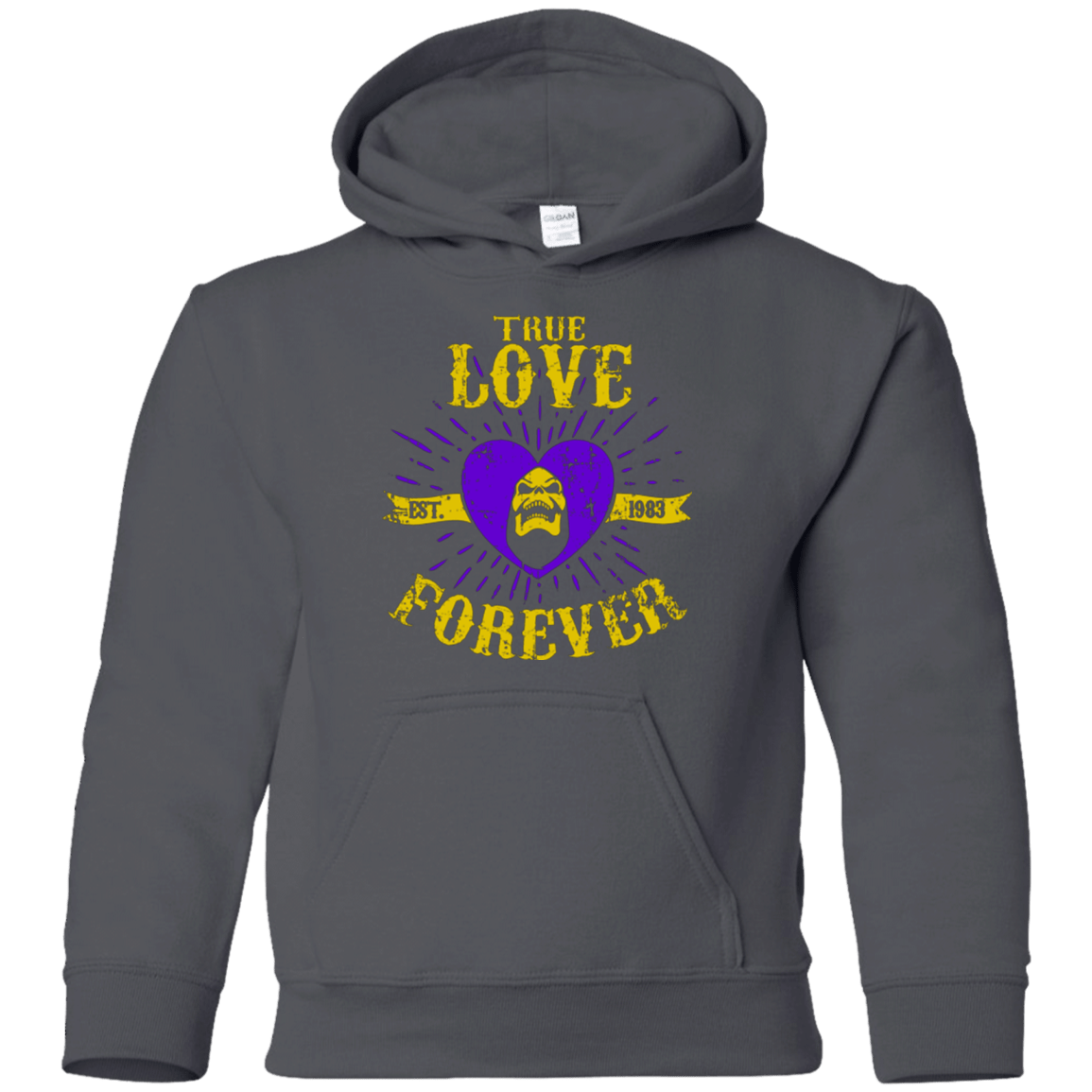 Sweatshirts Charcoal / YS True Love Forever Masters Youth Hoodie