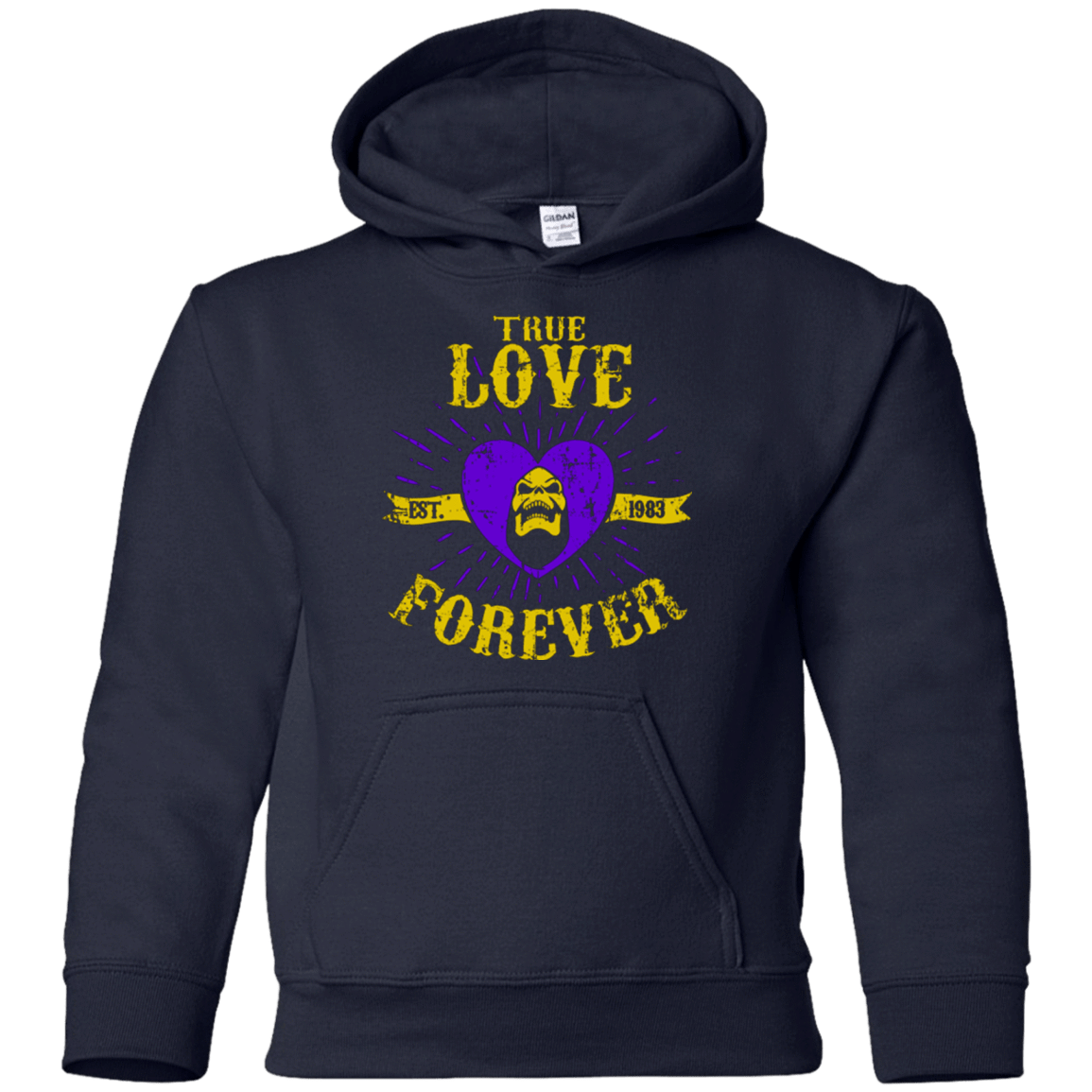 Sweatshirts Navy / YS True Love Forever Masters Youth Hoodie