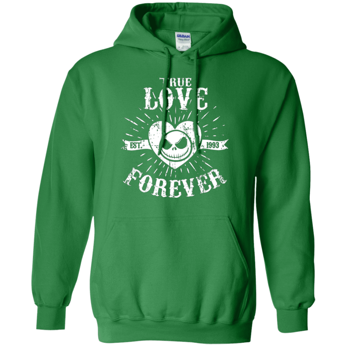 Sweatshirts Irish Green / Small True Love Forever Nightmare Pullover Hoodie