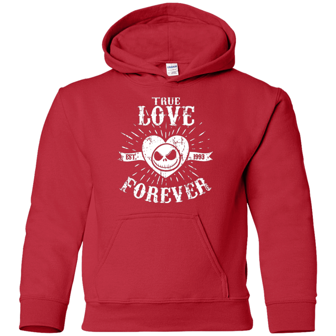 Sweatshirts Red / YS True Love Forever Nightmare Youth Hoodie