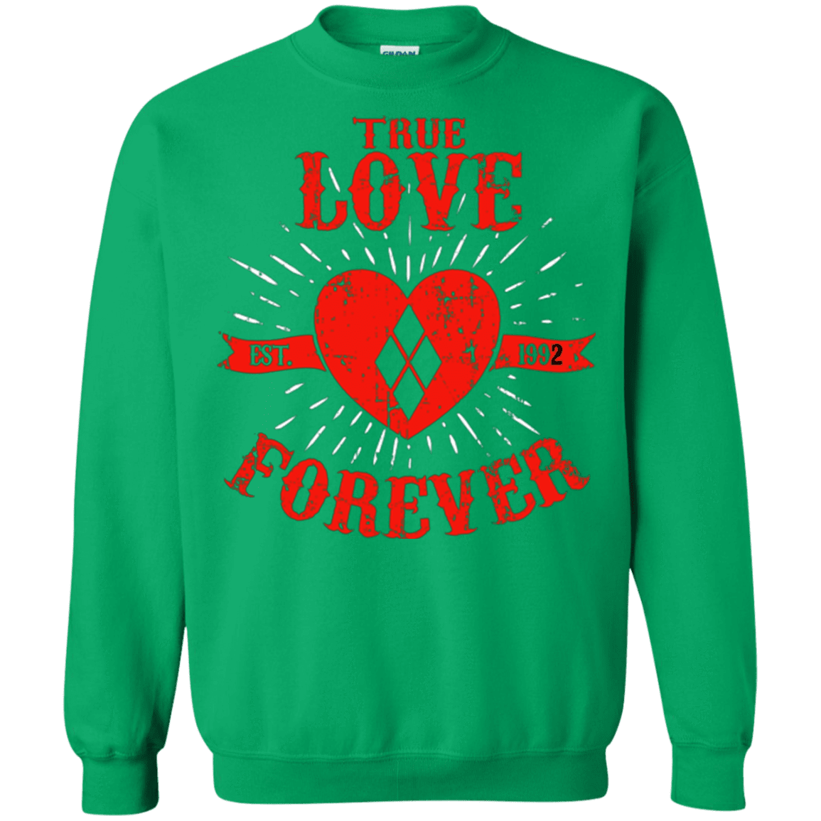 Sweatshirts Irish Green / Small True Love Forever Quinn Crewneck Sweatshirt