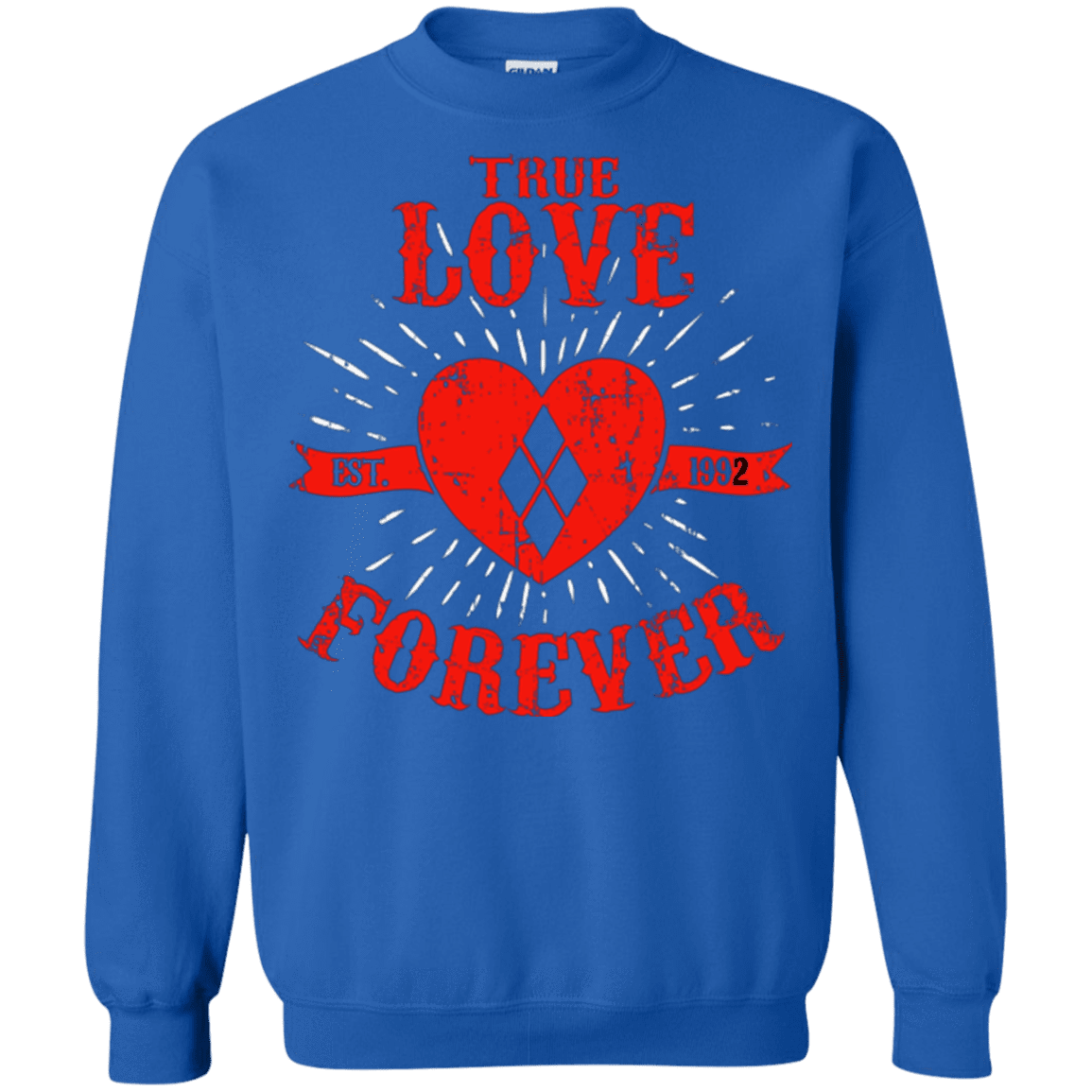 Sweatshirts Royal / Small True Love Forever Quinn Crewneck Sweatshirt
