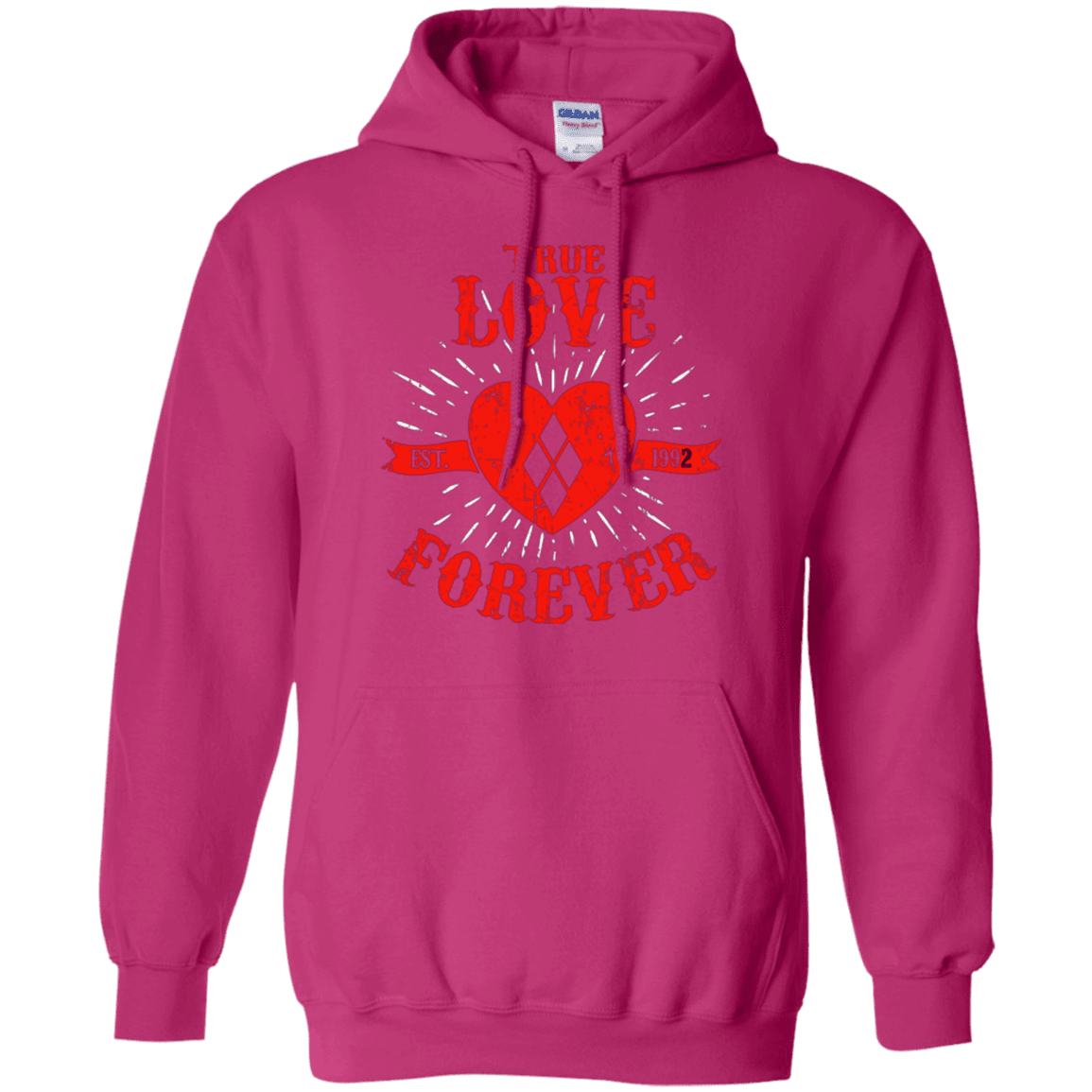 Sweatshirts Heliconia / Small True Love Forever Quinn Pullover Hoodie