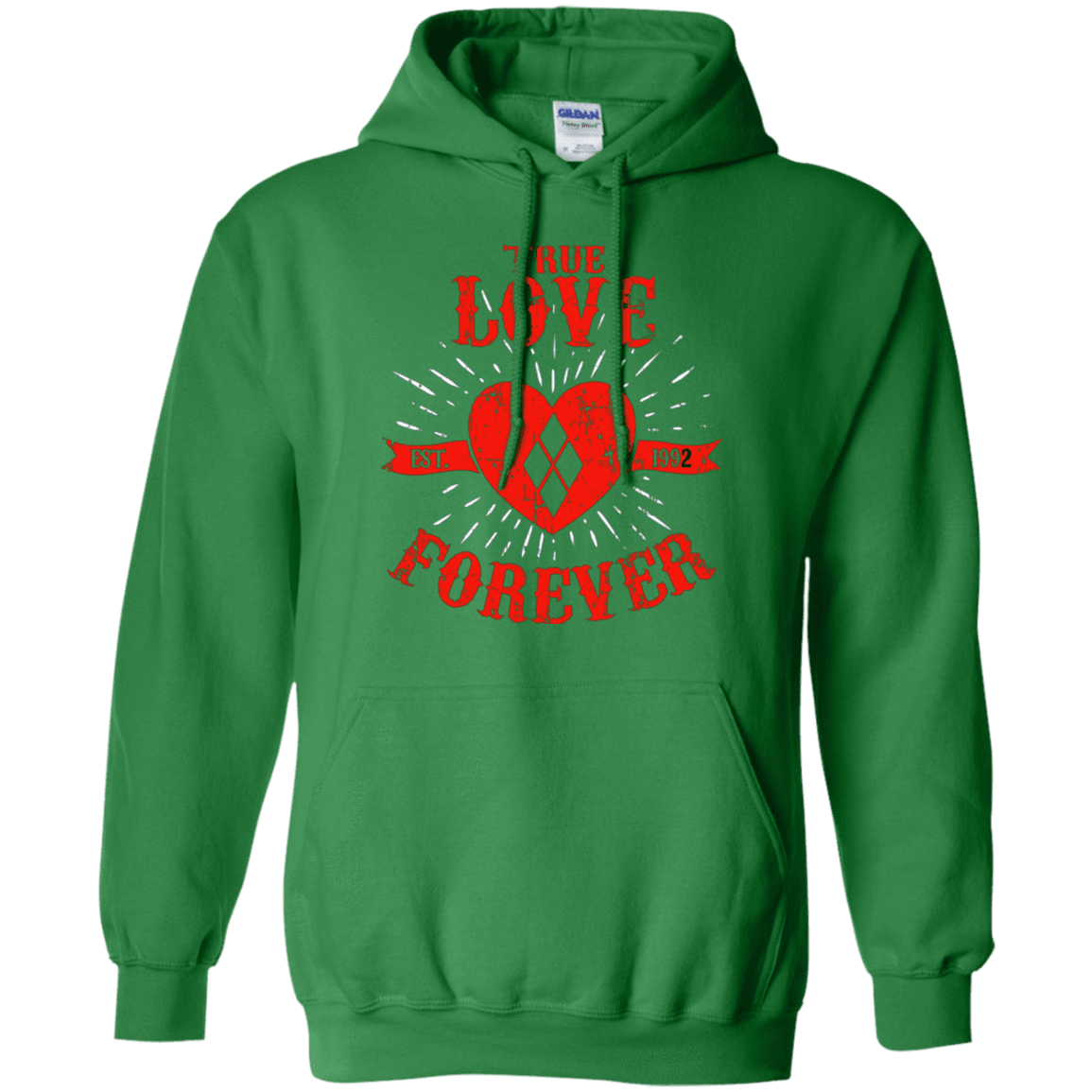 Sweatshirts Irish Green / Small True Love Forever Quinn Pullover Hoodie
