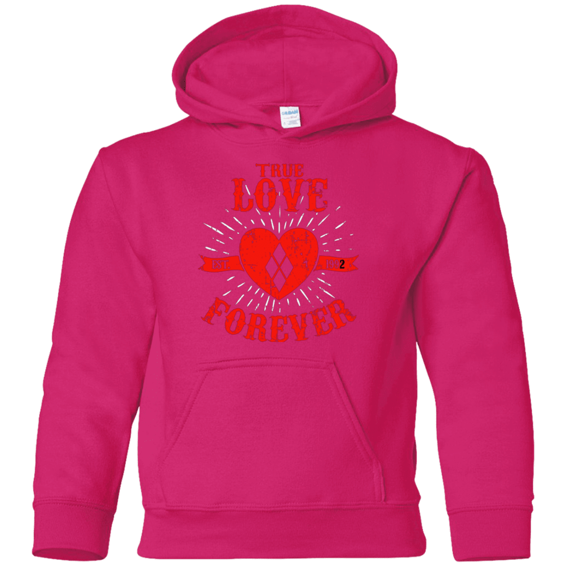 Sweatshirts Heliconia / YS True Love Forever Quinn Youth Hoodie