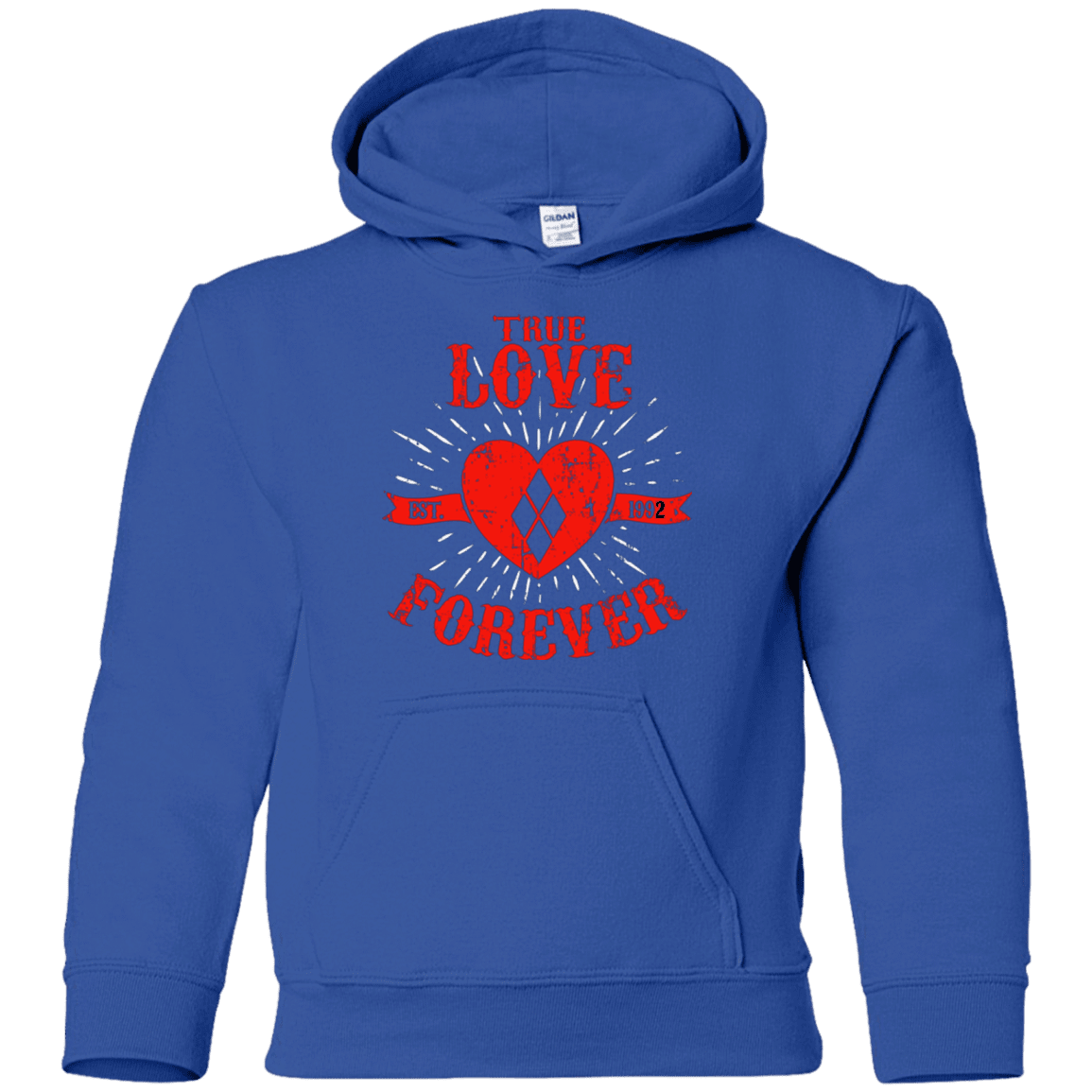 Sweatshirts Royal / YS True Love Forever Quinn Youth Hoodie