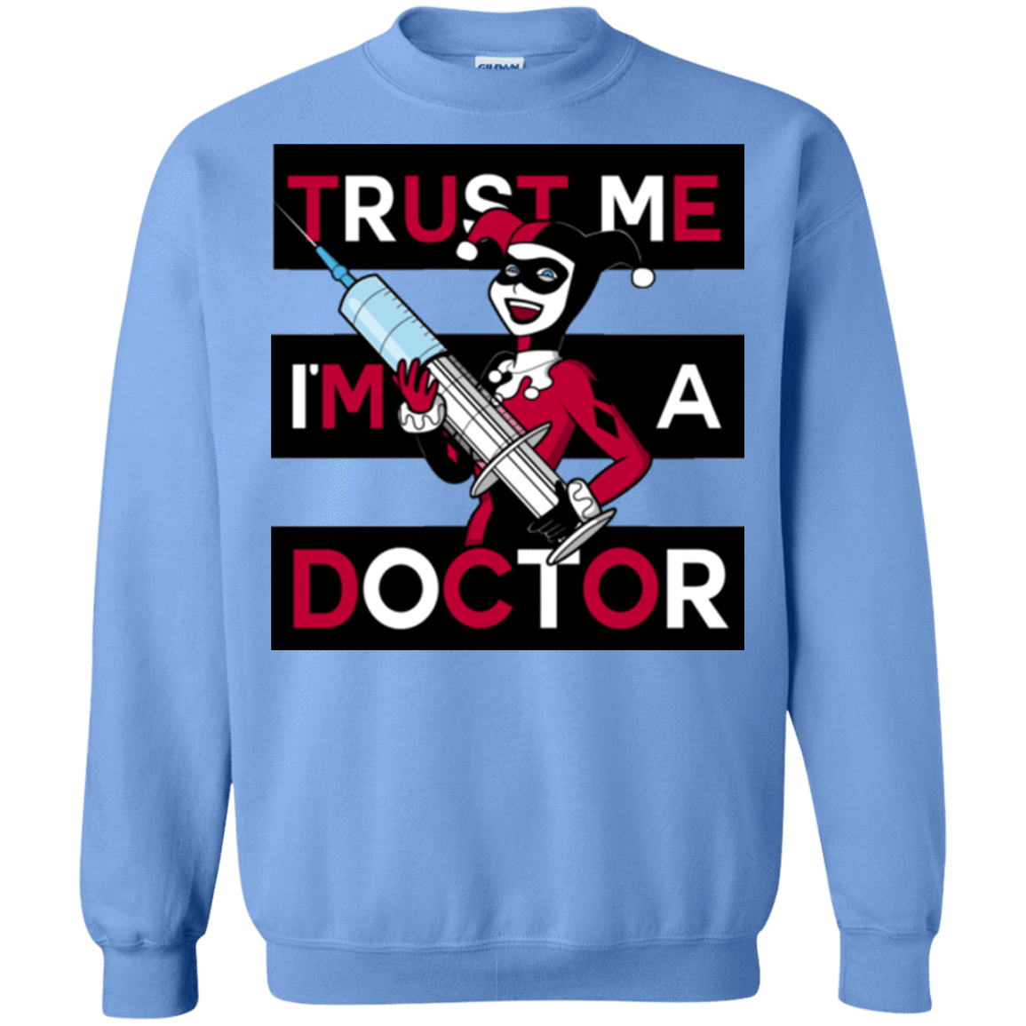 Sweatshirts Carolina Blue / Small Trust me! Crewneck Sweatshirt