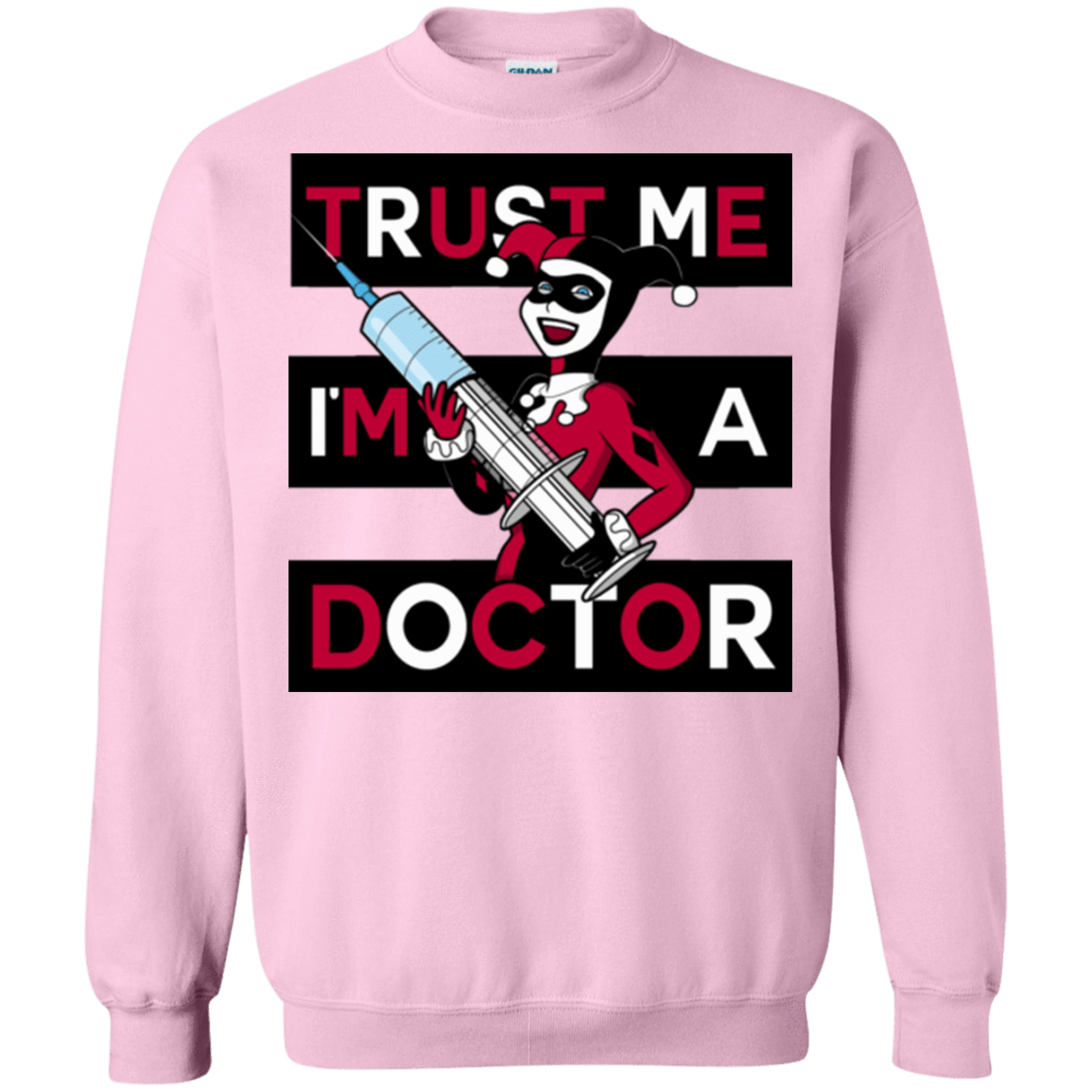 Sweatshirts Light Pink / Small Trust me! Crewneck Sweatshirt