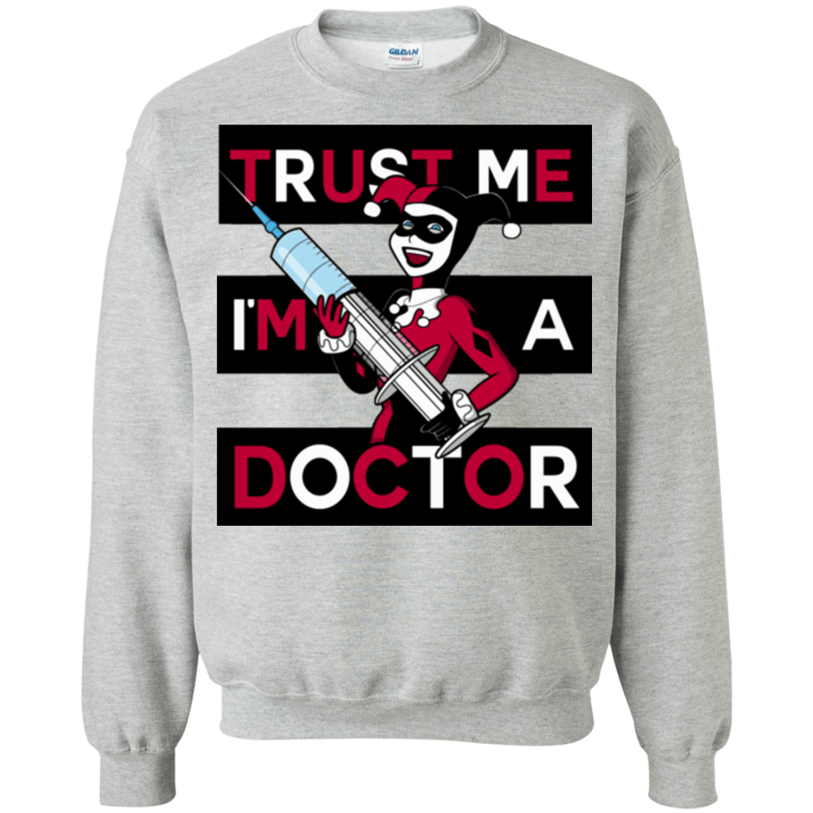 Sweatshirts Sport Grey / Small Trust me! Crewneck Sweatshirt