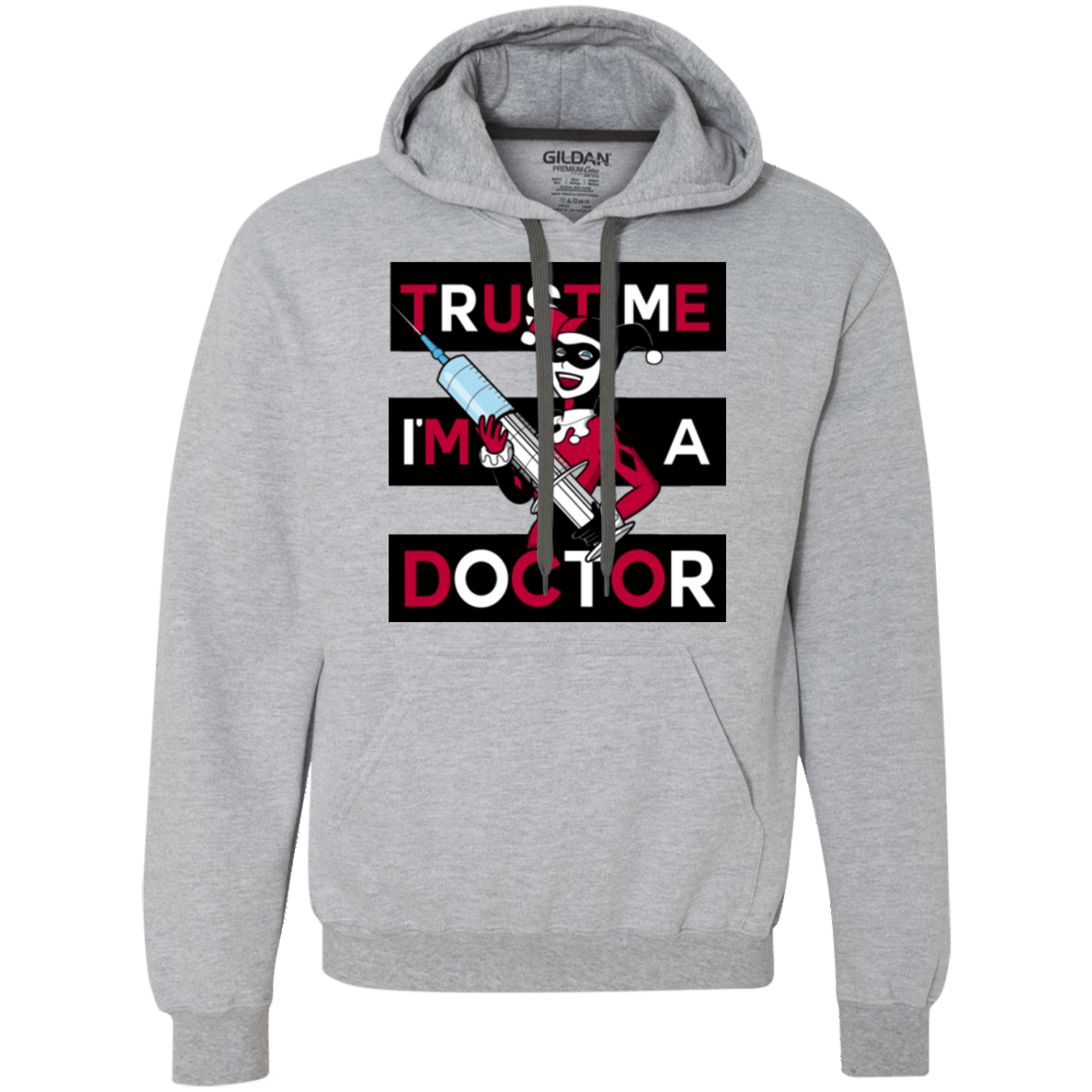 Sweatshirts Sport Grey / Small Trust me! Premium Fleece Hoodie
