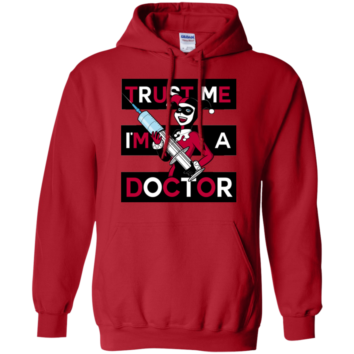 Sweatshirts Red / Small Trust me! Pullover Hoodie