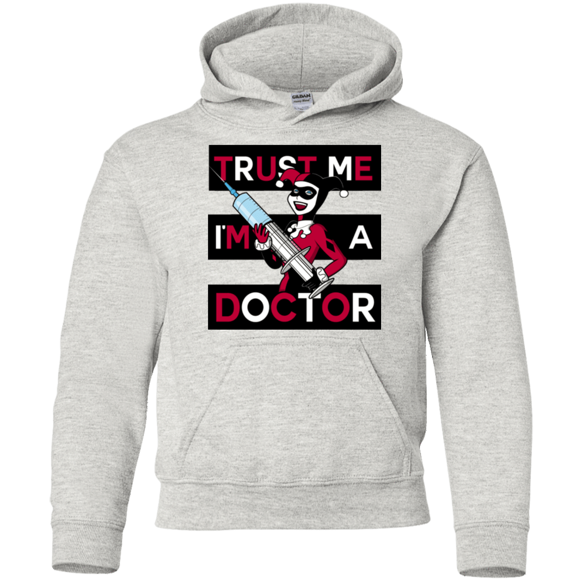 Sweatshirts Ash / YS Trust me! Youth Hoodie