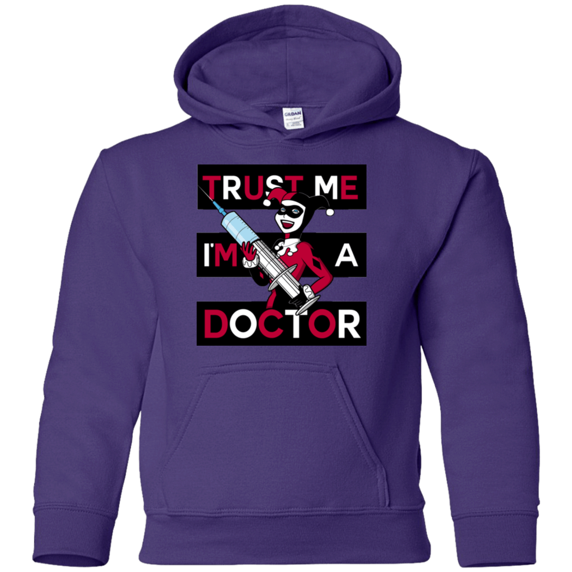 Sweatshirts Purple / YS Trust me! Youth Hoodie