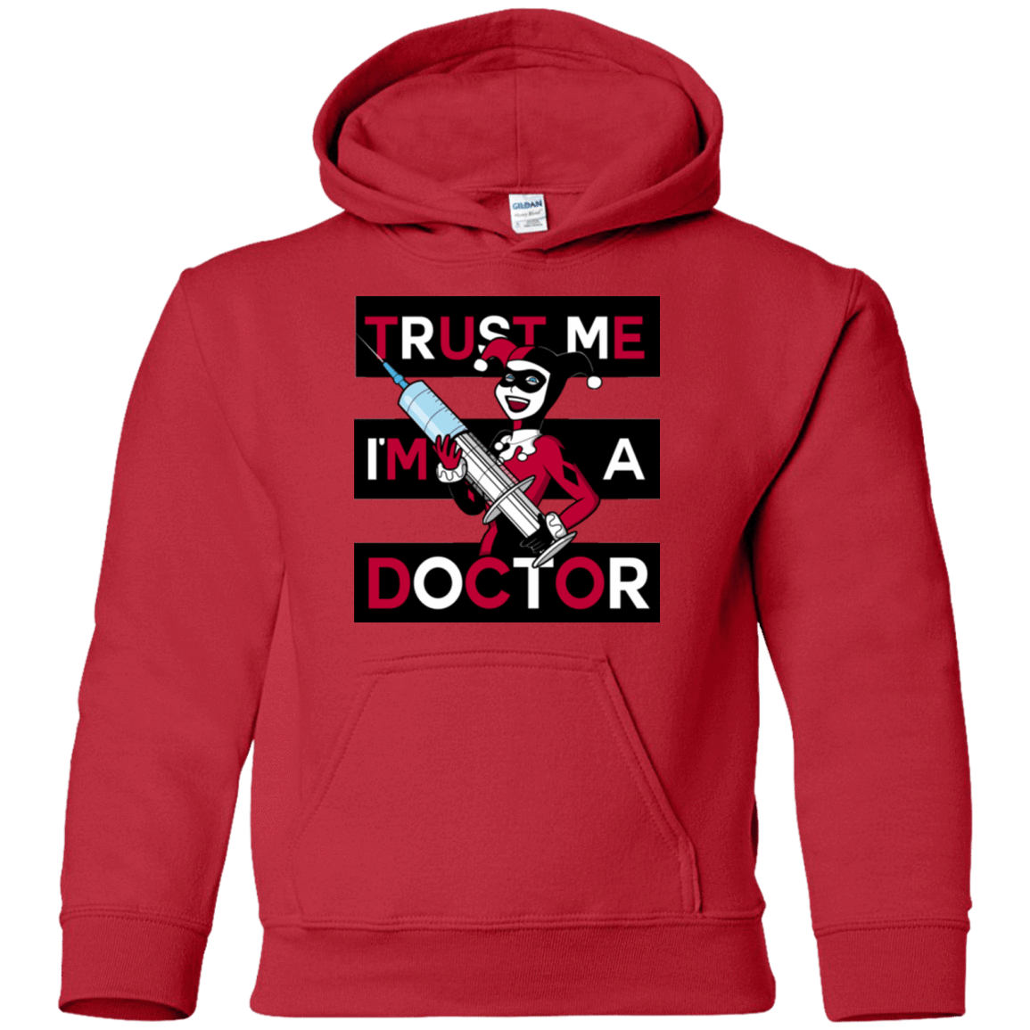 Sweatshirts Red / YS Trust me! Youth Hoodie