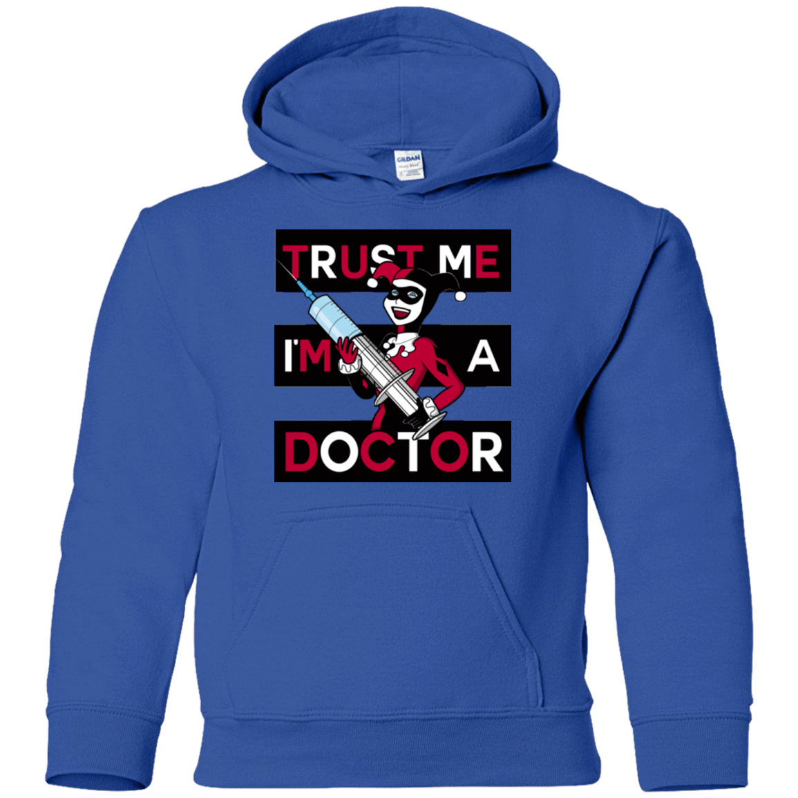 Sweatshirts Royal / YS Trust me! Youth Hoodie