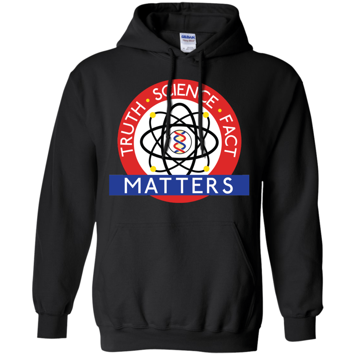 Sweatshirts Black / S Truth Science Fact Pullover Hoodie