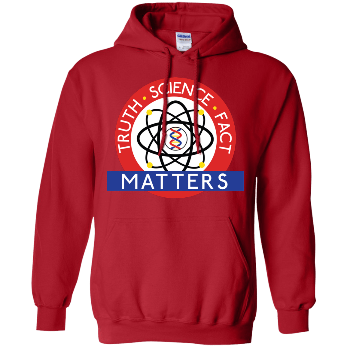 Sweatshirts Red / S Truth Science Fact Pullover Hoodie