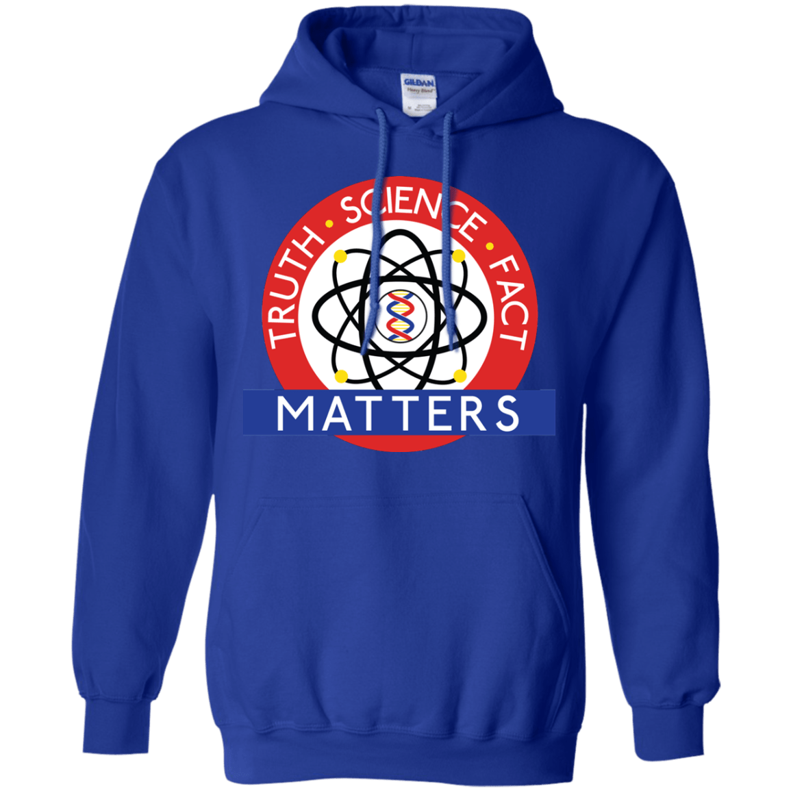 Sweatshirts Royal / S Truth Science Fact Pullover Hoodie