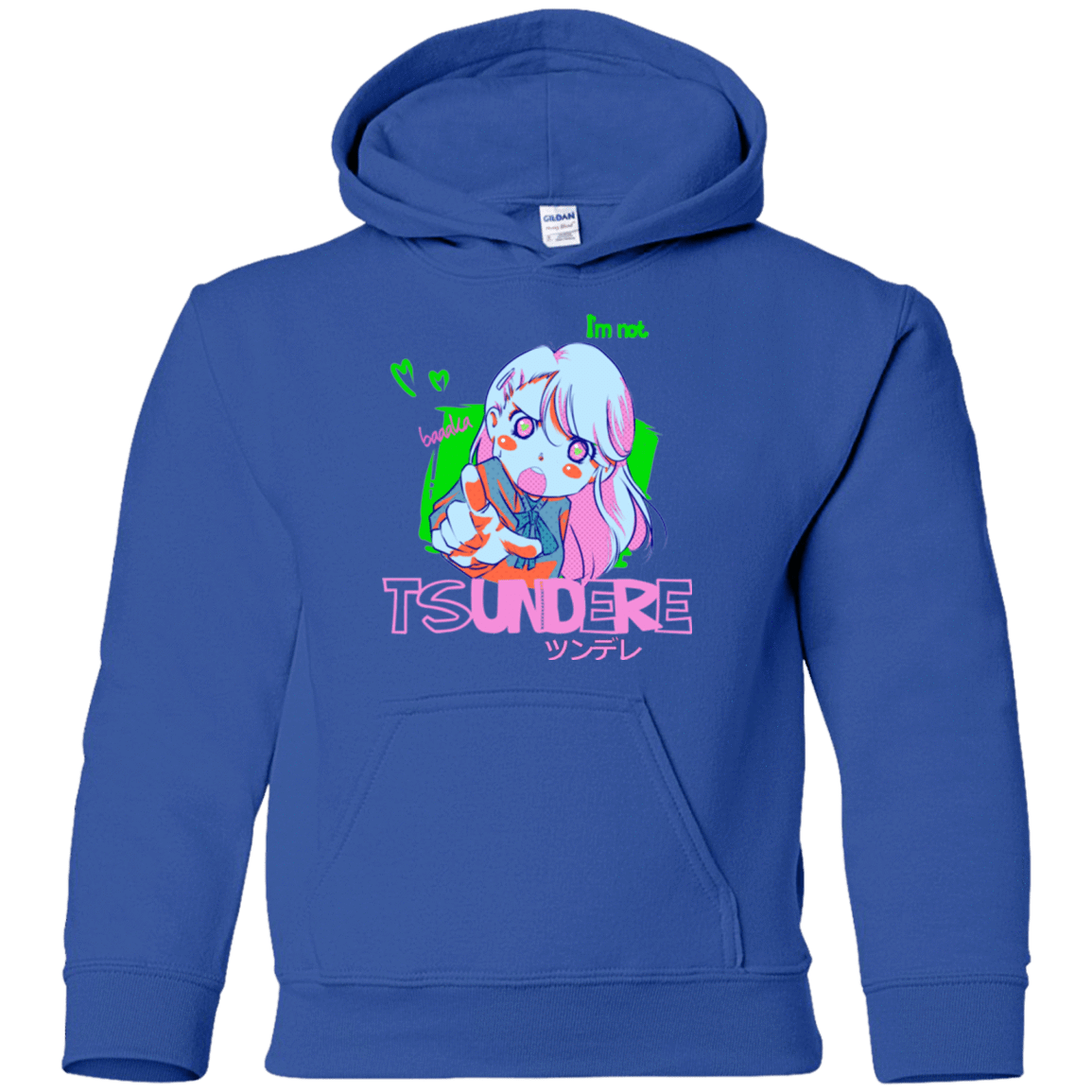 Sweatshirts Royal / YS Tsundere Youth Hoodie