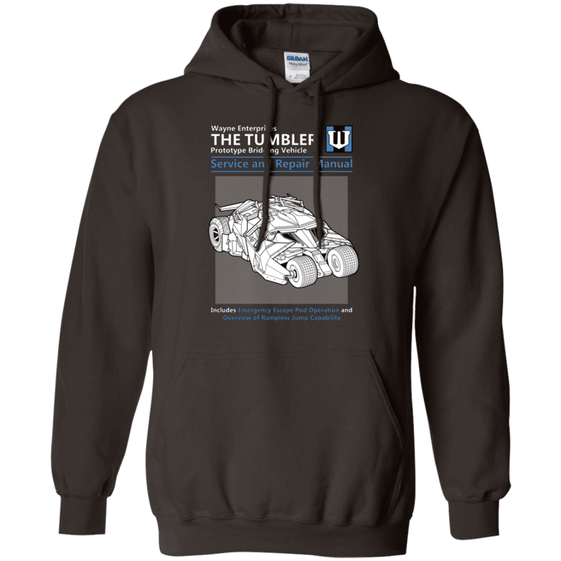 Sweatshirts Dark Chocolate / Small TUMBLER SERVICE AND REPAIR MANUAL Pullover Hoodie