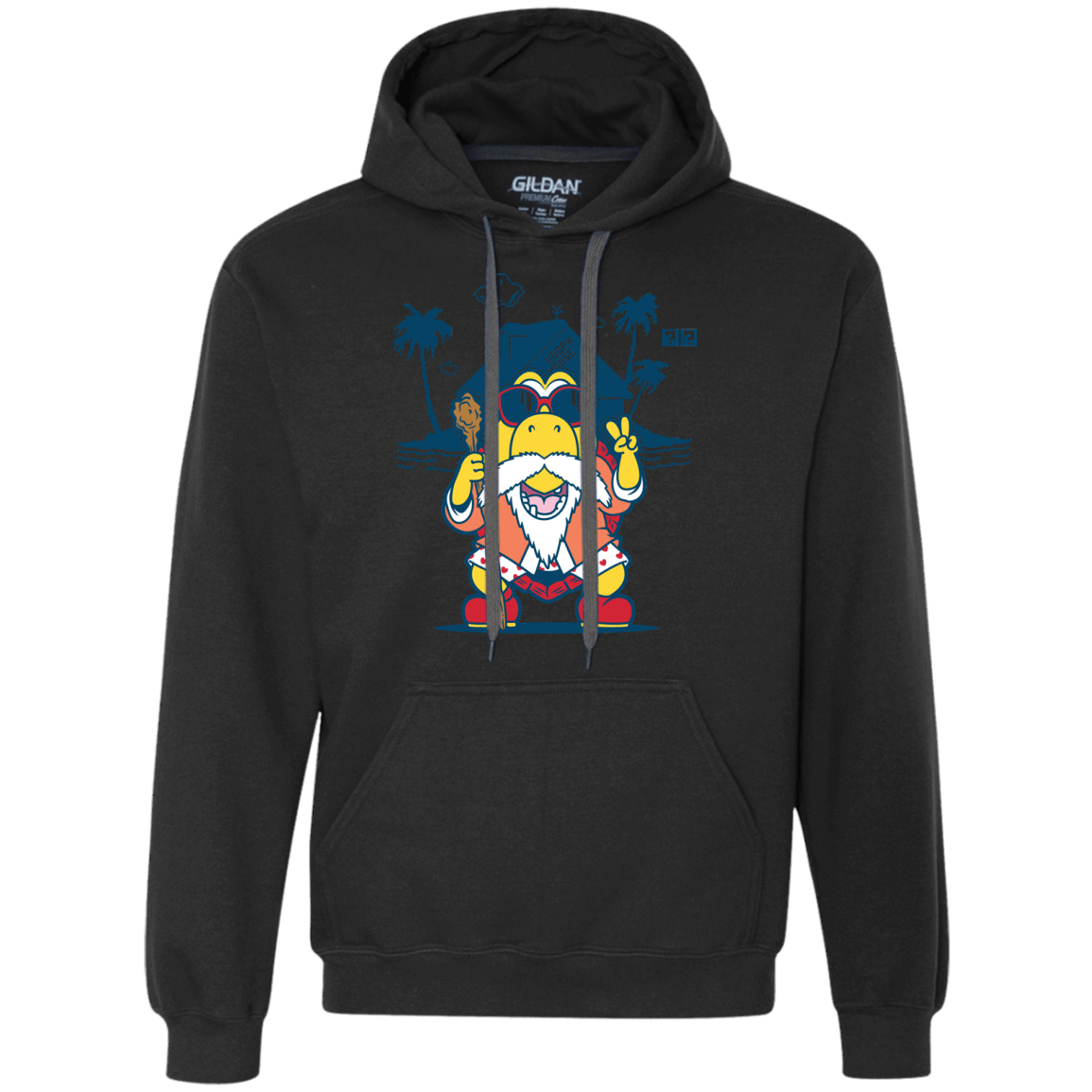 Sweatshirts Black / S TURTLE HERMIT Premium Fleece Hoodie