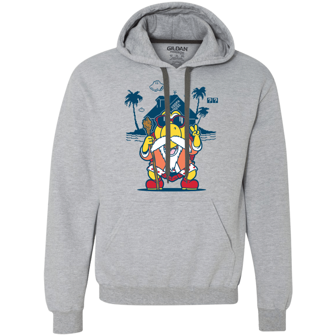 Sweatshirts Sport Grey / S TURTLE HERMIT Premium Fleece Hoodie