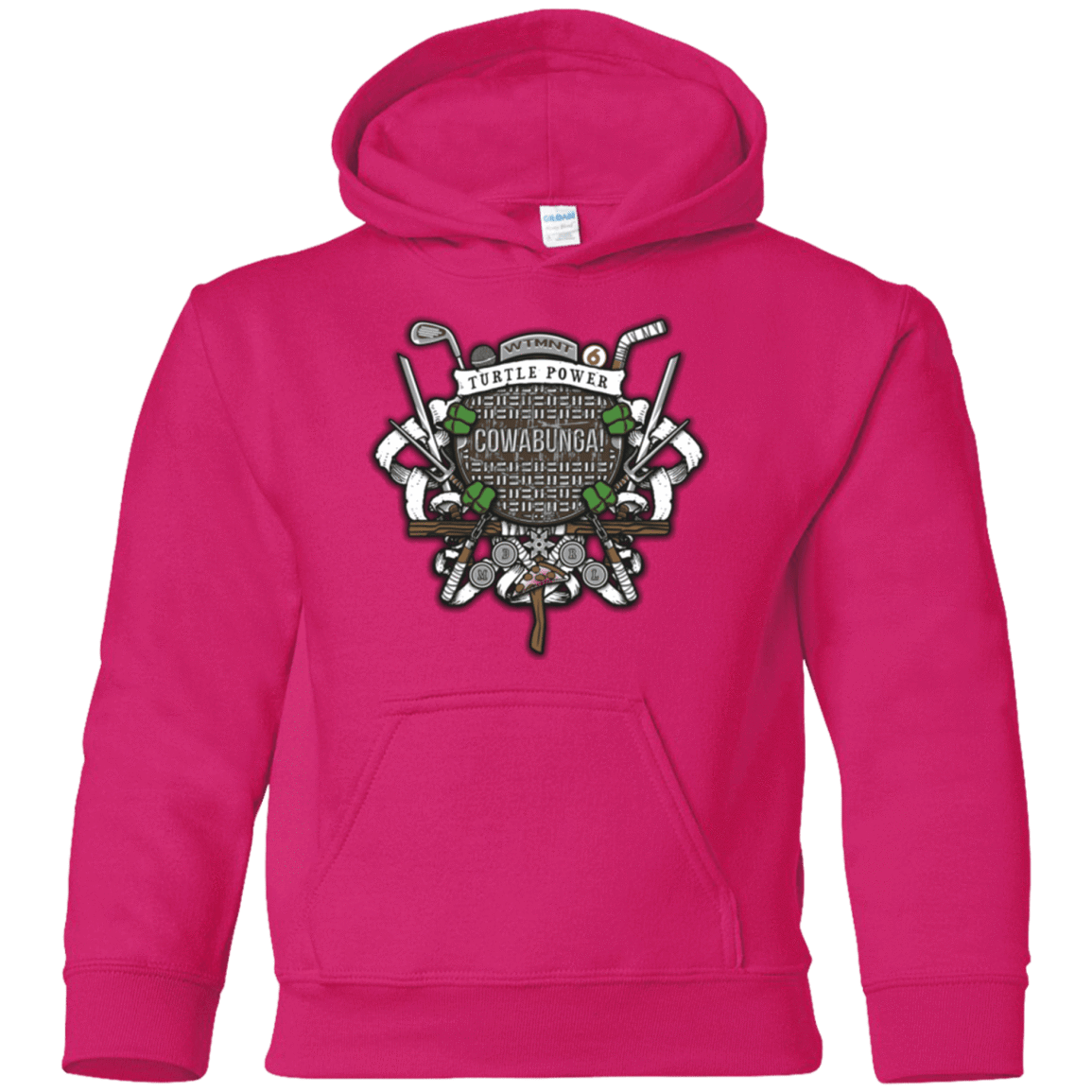 Sweatshirts Heliconia / YS Turtle Power! Youth Hoodie