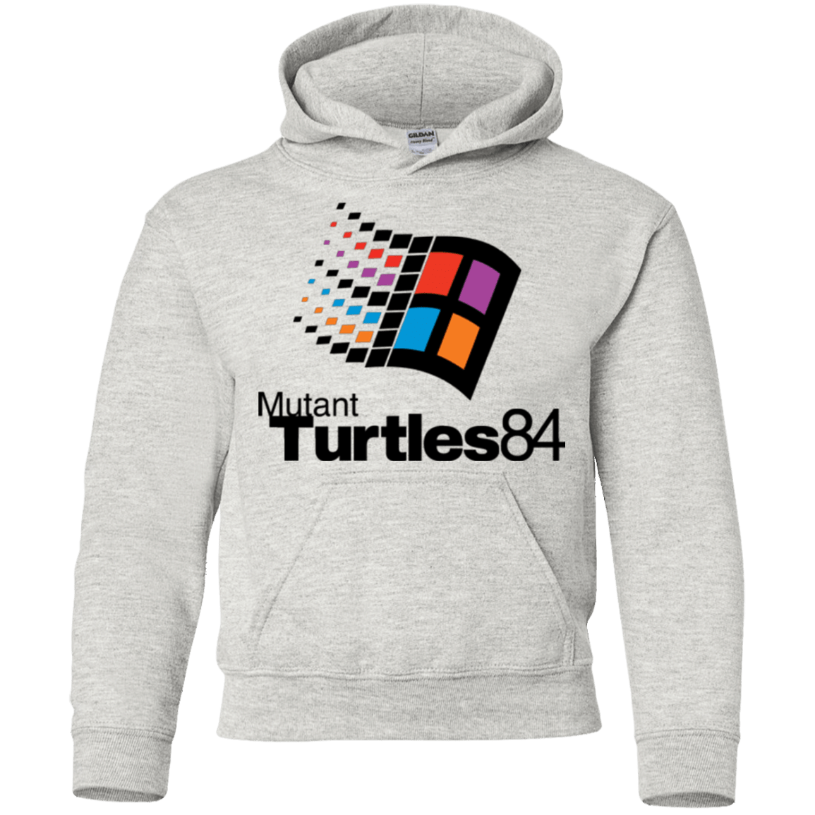 Sweatshirts Ash / YS Turtles 84 Youth Hoodie