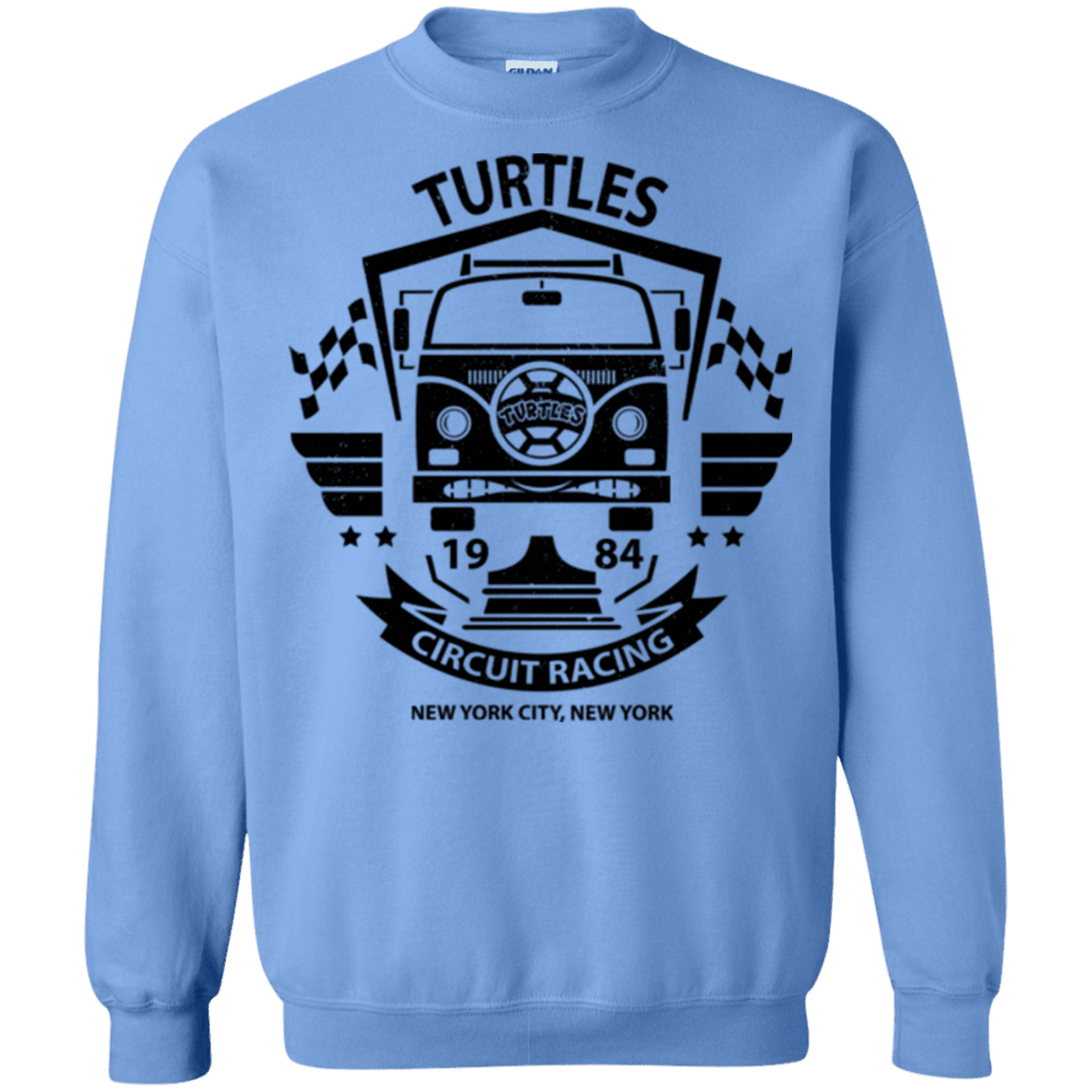 Sweatshirts Carolina Blue / Small Turtles Circuit Crewneck Sweatshirt
