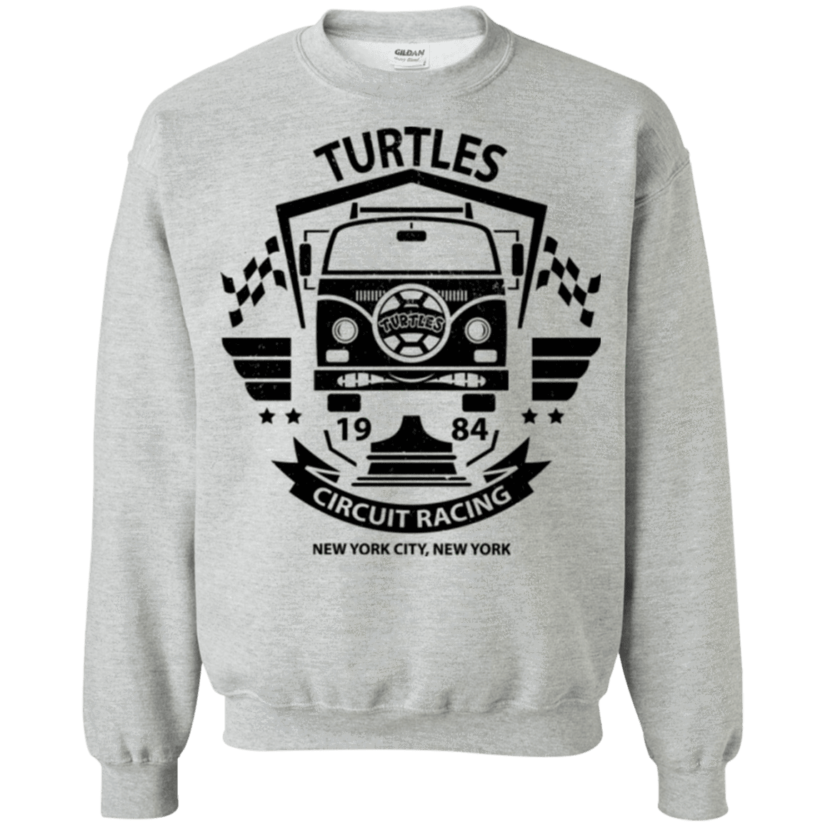 Sweatshirts Sport Grey / Small Turtles Circuit Crewneck Sweatshirt