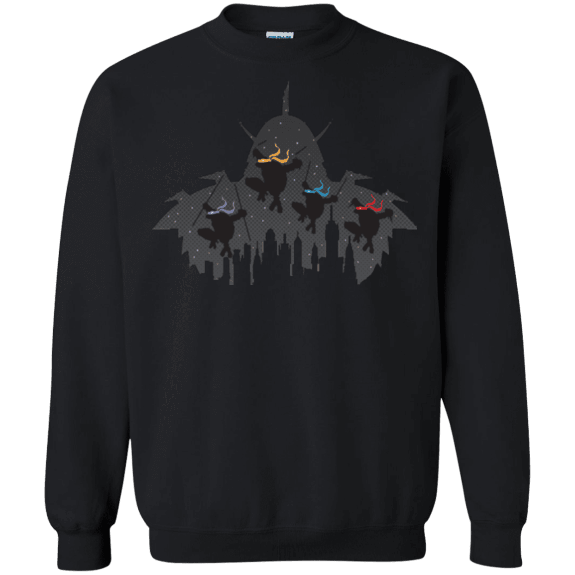 Sweatshirts Black / Small Turtles Crewneck Sweatshirt