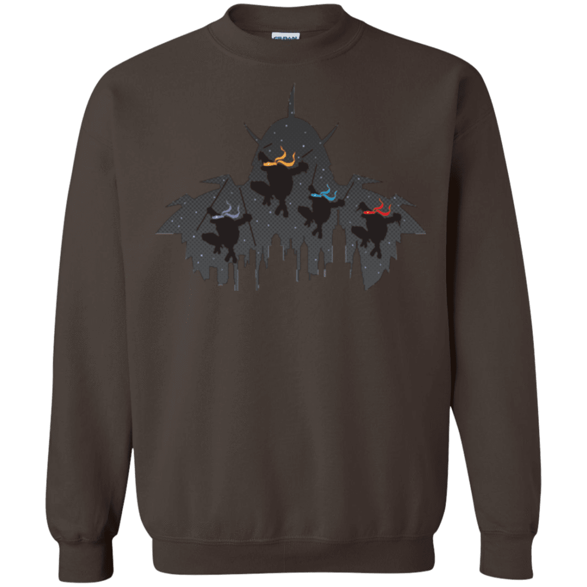 Sweatshirts Dark Chocolate / Small Turtles Crewneck Sweatshirt