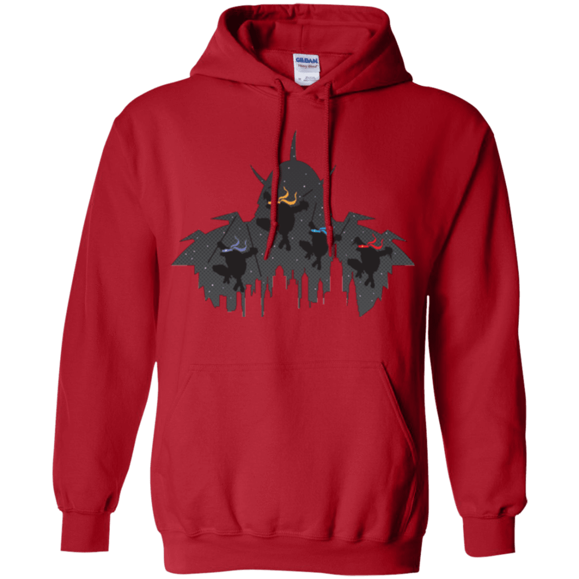 Sweatshirts Red / Small Turtles Pullover Hoodie