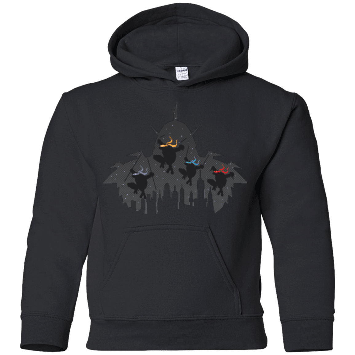 Sweatshirts Black / YS Turtles Youth Hoodie
