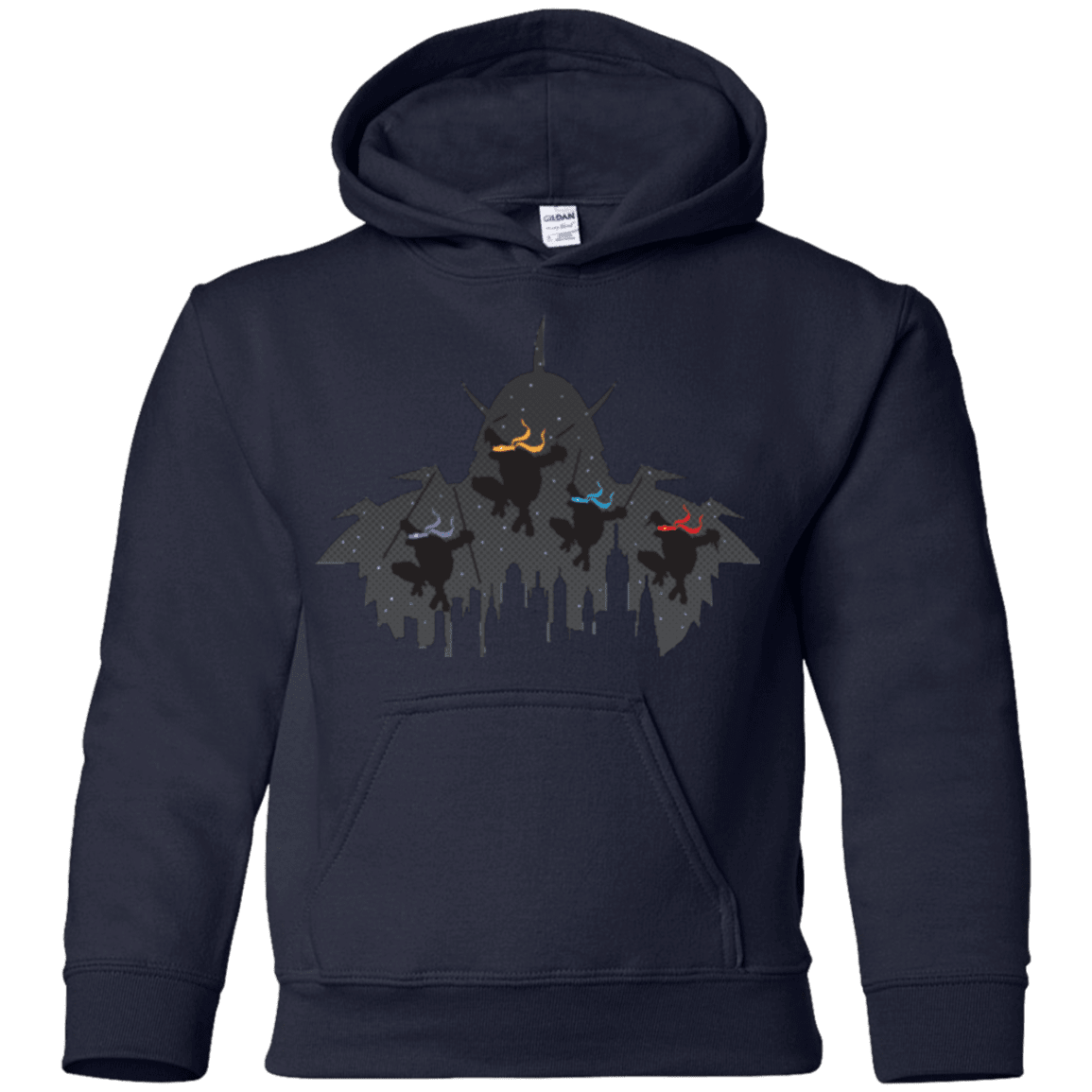 Sweatshirts Navy / YS Turtles Youth Hoodie