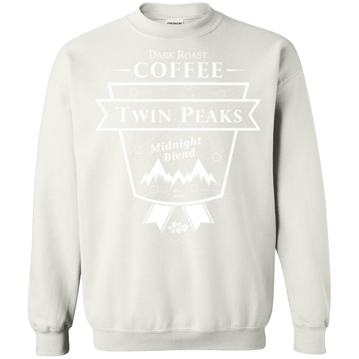 Sweatshirts White / Small Twin Peaks Dark Roast Crewneck Sweatshirt
