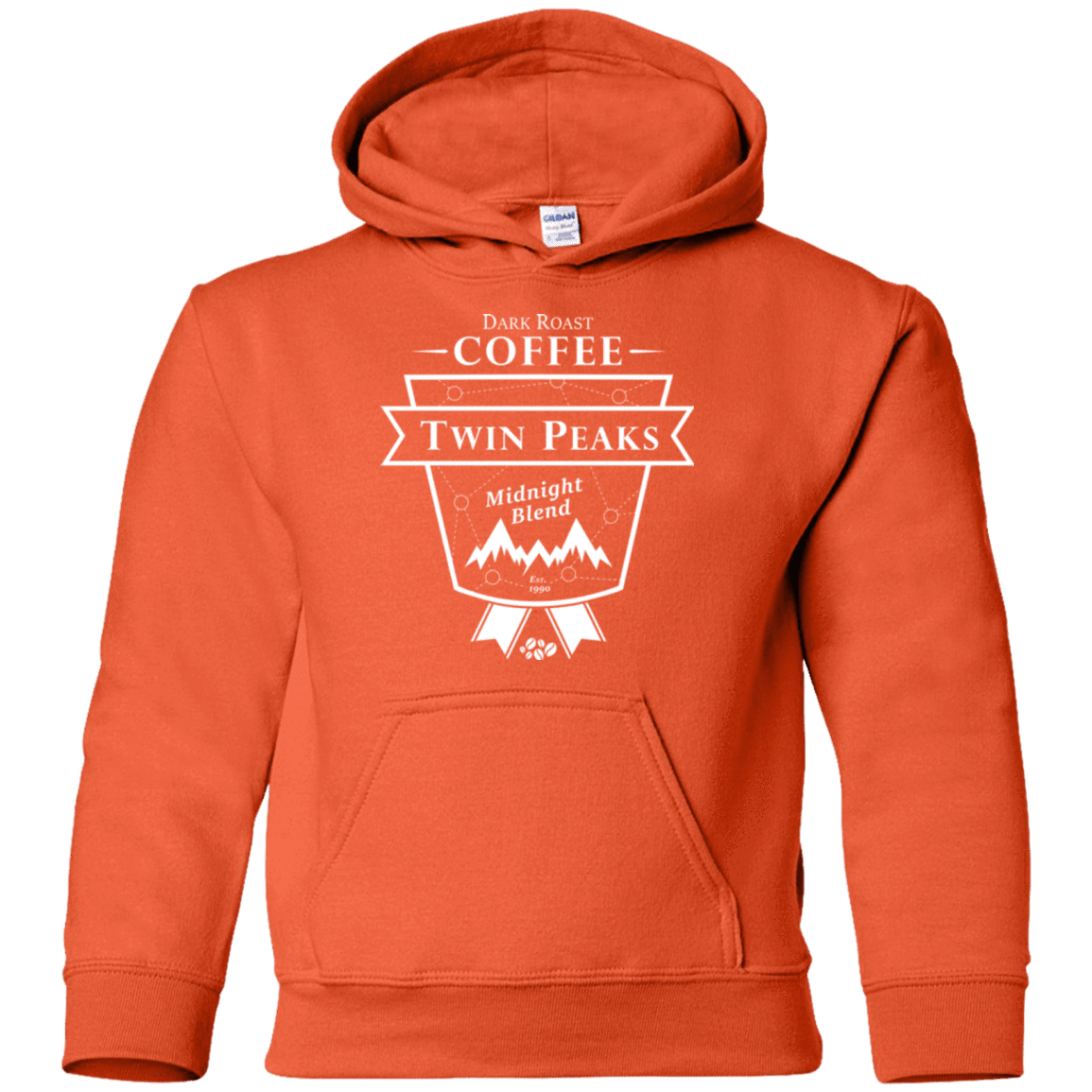 Sweatshirts Orange / YS Twin Peaks Dark Roast Youth Hoodie