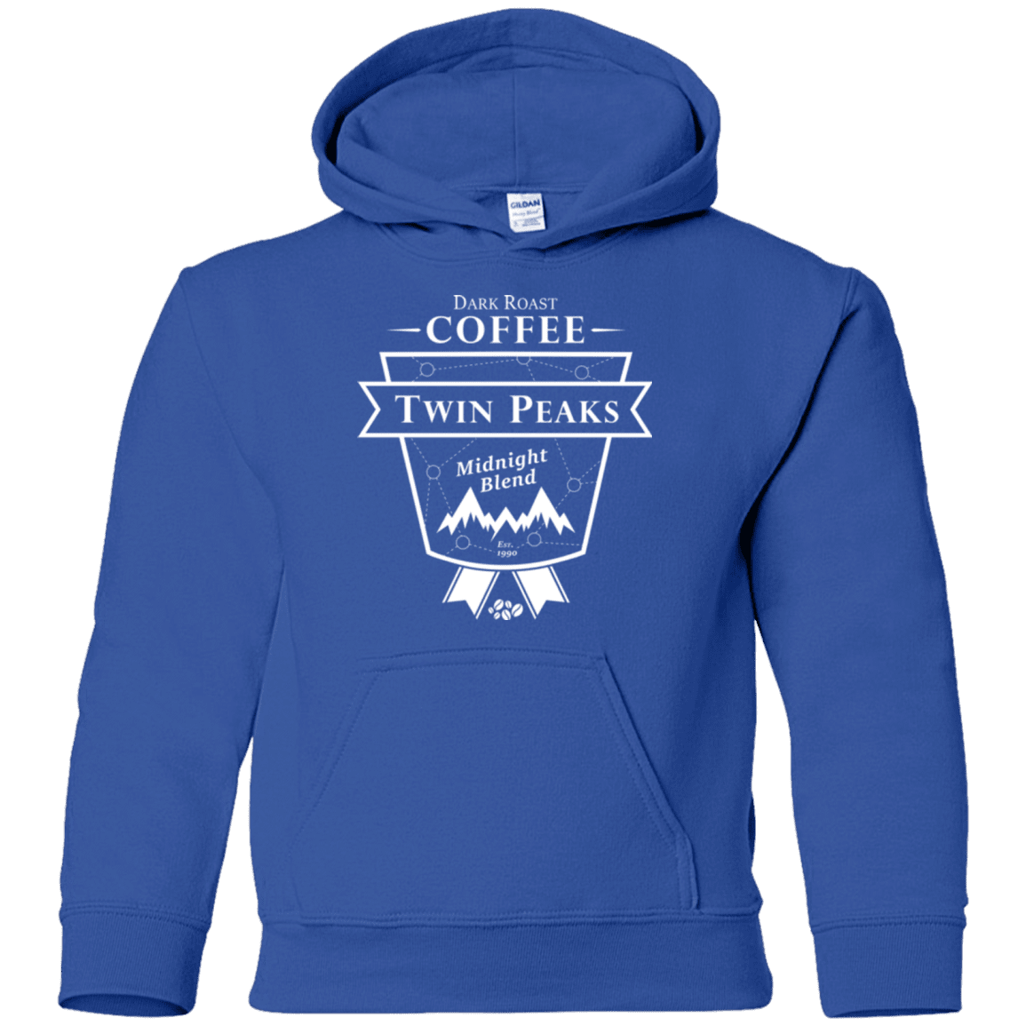 Sweatshirts Royal / YS Twin Peaks Dark Roast Youth Hoodie
