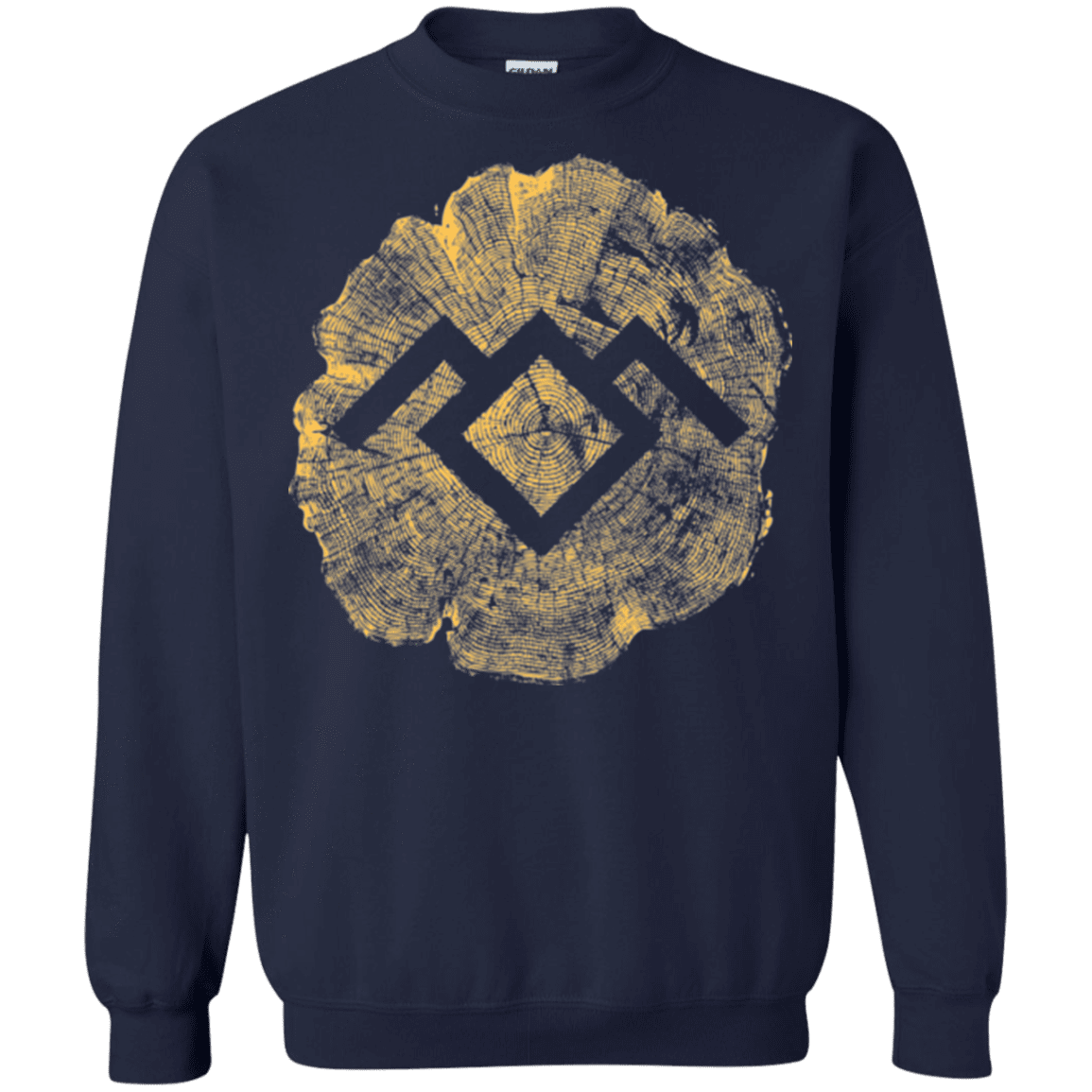 Sweatshirts Navy / Small TWIN PEAKS LOG Crewneck Sweatshirt