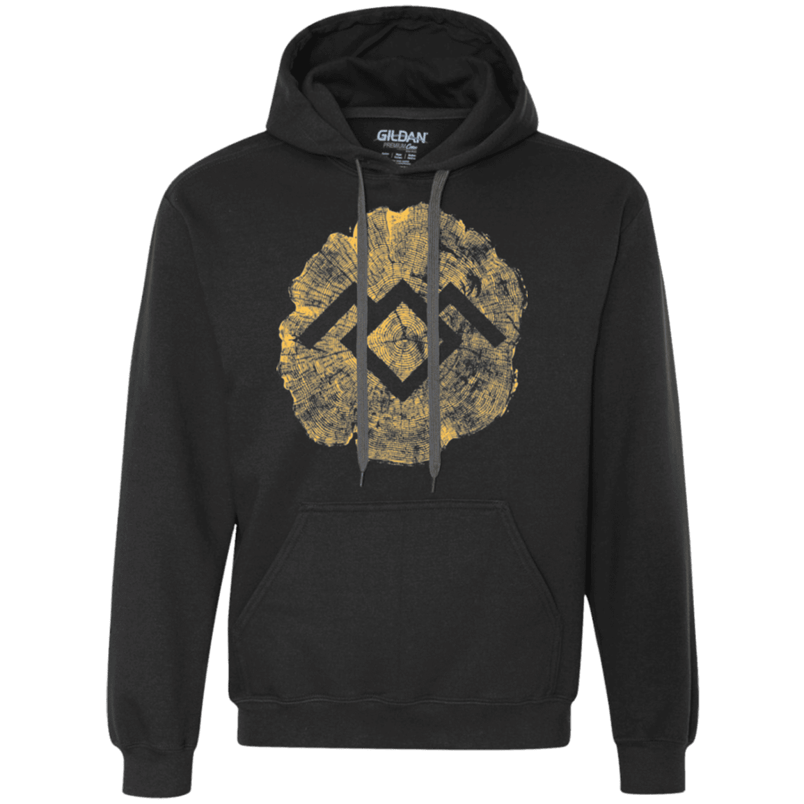 Sweatshirts Black / Small TWIN PEAKS LOG Premium Fleece Hoodie