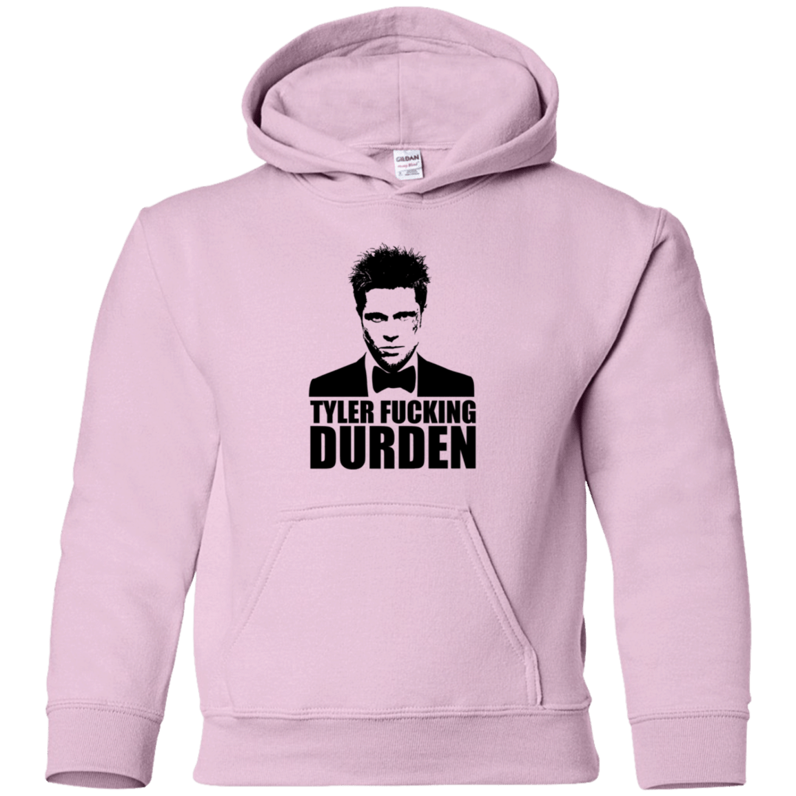 Sweatshirts Light Pink / YS Tyler Fucking Durden Youth Hoodie