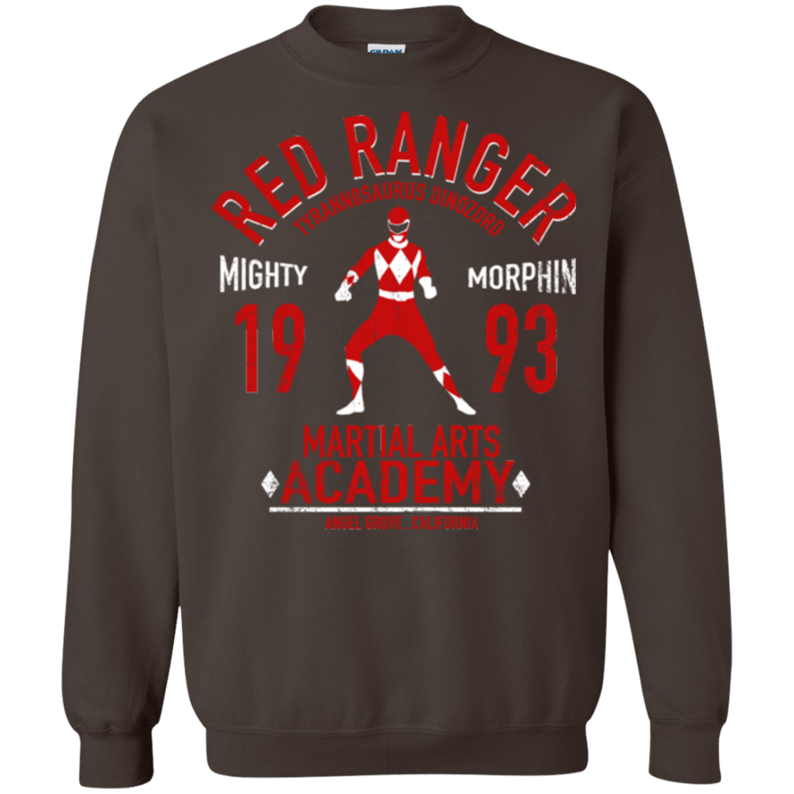 Sweatshirts Dark Chocolate / Small Tyrannosaurus Ranger (1) Crewneck Sweatshirt